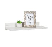 RICOO Étagère Murale Rangement 45 x 8 x 19 cm WM056-EP Tablette Flottante Chêne Clair