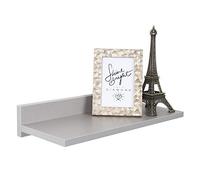 RICOO Étagère Murale Rangement 45 x 8 x 19 cm WM056-PL Tablette Flottante Gris