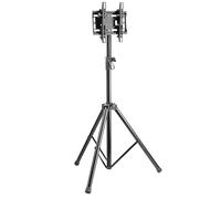RICOO Support trépied TV 23-42" FS0822 (env. 58-107cm) Transportable Inclinable Hauteur réglable Universel Meuble Tele sur Pieds VESA 200 x 200