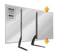 RICOO Support TV sur Pied FS502 30-65" (76-165cm) Universel Hauteur réglable Inclinable Socle de Tele Téléviseurs VESA 200 x 200 -