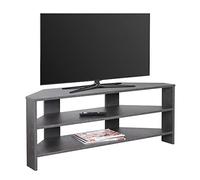 RICOO Meuble TV Angle 110 x 45 x 36 cm WM069-BG Table Television Gris béton