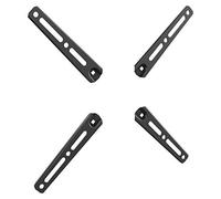 RICOO Rallonge Adaptateur VESA pour VA0200 Support Mural TV Orientable Inclinable Fixation Murale Support Mural écran 4 pièces