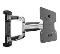 RICOO Support Murale TV Orientable S0722 Inclinable Universel 17-47" (43-120cm) Fix ation Mural Télévision LED/LCD/Incurvée VESA 200 x 200 Argent