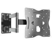 RICOO Support Murale TV Orientable S1022 Inclinable Universel 27-55" (69-140cm) Fix ation Mural Télévision LED/LCD/Incurvée VESA 75 x 75-200 x 200