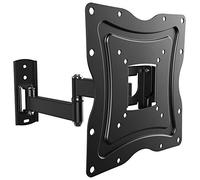 RICOO Support Murale TV Orientable S2322 Inclinable Universel 19-47" (48-119cm) Fix ation Mural Télévision LED/LCD/Incurvée VESA 200 x 200 Noir