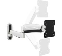 RICOO S2711 Support Mural Écran PC TV 13 17 19 22 24 27 28 32 34 Pouces VESA 75x75 100x100 Orientable Inclinable Rotatif Universel Fixation Murale TV QLED OLED LED LCD Écran incurvé