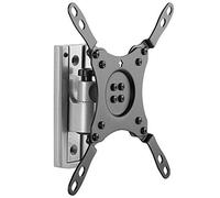 RICOO Support Murale Moniteur 13-42" S3122 (33-107cm) Suspendu Orientable Inclinable Support Écran moniteurs Universel Accroche Moniteur VESA 200 x 200 Gris Bras pour Moniteur