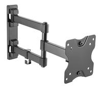 RICOO Support Murale TV 13-27" S3911 (33-69cm) Suspendu Orientable Inclinable Support Écran PC TV Universel Accroche Moniteur VESA 100 x 100