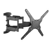 RICOO Support Murale TV Orientable S5044 Inclinable Universel 30-55" (76-140cm) Fix ation Mural Télévision LED/LCD/Incurvée VESA 75 x 75-400 x 400