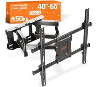 RICOO Support TV Mural 32-65" S7244 Pouces (81-165cm) Orientable et Inclinable Fix ation Murale télévision Bras articulé pour télé VESA