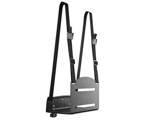 RICOO Support boîtier PC Ordinateur TRH07 Support Mural réhausseur de Tour PC Fix ation avec Ceinture de sécurité Ajustable pour