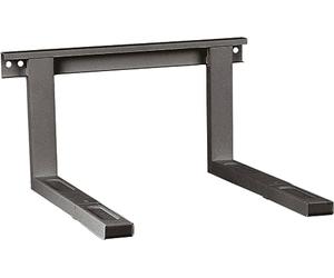 RICOO support micro onde WM0108, Montage mural universel pour micro-ondes et appareils électroniques, Largeur: 43 cm, Profondeur réglable: 38,5-53,5 cm, En acier robuste