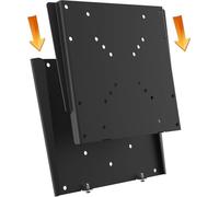 RICOO Support Mural écran PC F0522 Fix e Plat Ultra-Slim Universel 15-32" (38-81cm) Fix ation Murale TV Moniteur LED/LCD/TFT VESA 50 x 50-200 x 200