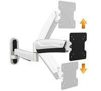 RICOO Support Mural écran PC S2711 Orientable Inclinable Universel 15-33" (38-84cm) Fix ation Murale Moniteur LED/LCD/Incurvée VESA 75 x 75 100 x 100