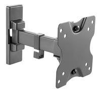 RICOO Support Murale TV 13-27" S3811 (33-69cm) Suspendu Orientable Inclinable Support Écran PC TV Universel Accroche Moniteur VESA 100 x 100