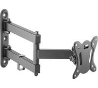 RICOO Support Murale TV 13-27" S7311 (33-69cm) Suspendu Orientable Inclinable Support Écran PC TV Universel Accroche Moniteur VESA 100 x 100