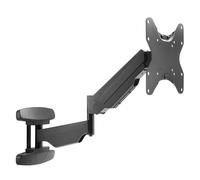 RICOO Support Murale TV 23-42" S3422 (58-107cm) Suspendu Orientable Inclinable Support TV Universel Accroche Écran Incurvé VESA 200 x 200 Noir