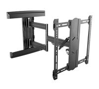 RICOO Support Murale TV 45-85" S5744-B (114-216cm) Suspendu Orientable Inclinable Support Écran Universel Accroche Moniteur VESA 400 x 400 Noir