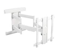 RICOO Support Murale TV 55-95" S7544-W (140-241cm) Suspendu Orientable Inclinable Support Écran Universel Accroche Moniteur VESA 400 x 400 Blanc