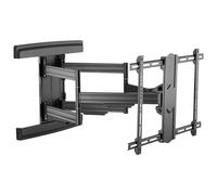 RICOO Support Murale TV 65-110" S7564-B (165-279cm) Suspendu Orientable Inclinable Support Écran Universel Accroche Moniteur VESA 300 x 200-600 x 400 Noir