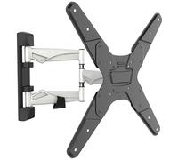 RICOO Support Murale TV Orientable S3244 Inclinable Universel 32-55" (81-140cm) Fix ation Mural Télévision LED/LCD/Incurvée VESA 75 x 75-400 x 400