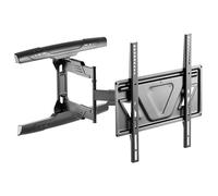 RICOO S5944, Support Murale TV, Orientable, Inclinable, Universel 32-58 (81-147cm) Fixation Mural, Télévision LED/LCD/Incurvée, VESA 200x200-400x400