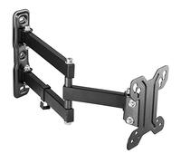 RICOO Support Murale TV Orientable S7911 Inclinable Universel 13-30" (33-76cm) Fix ation Mural Télévision LED/LCD/Incurvée VESA 100 x 100 Noir