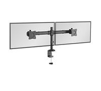 RICOO Support PC 2 ecrans TS6211 13-27 Pouces (33-69 cm) Orientable Inclinable Fix ation de Table Meuble sur Pied pour