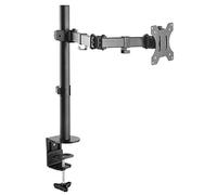 RICOO Support PC Orientable Inclinable TS2711 Bras Articulé pour Écran Universel Moniteur 13-30 Pouces (33-76cm) Pince de Table VESA