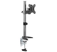 RICOO Support PC pour 1 écran TS2411 Orientable Inclinable Moniteur 13-30" (33-76cm) Fix ation de Bureau Pince de Table VESA