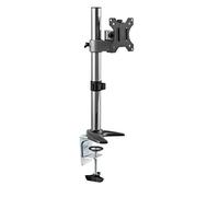 RICOO Support PC pour 1 écran TS2411 Orientable Inclinable Moniteur 13-30" (33-76cm) Fix ation de Bureau Pince de Table VESA