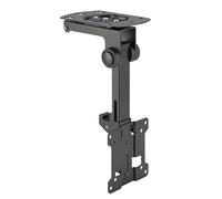 RICOO Support Plafond pour Écran Universel D0411, Support de Plafond pour Écran, Orientable et Inclinable, Hauteur Réglable, Support pour Écran PC, Max. VESA 100 x 100