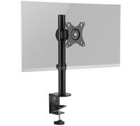 RICOO Support pour 1 écran TS3411 PC Orientable Inclinable Moniteur 17-32" (43-81cm) fix ation de Bureau Pince de Table VESA