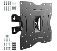 RICOO Support TV Mural Plat R12 Orientable Inclinable Universel 13-32 Pouces (33-81 cm) Fix ation Murale Écran incurvé VESA 200 x 200