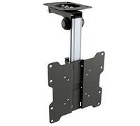 RICOO Support TV Plafond Universel D0122 13-33 Pouces (33-84 cm) Orientable Pliable Hauteur réglable Télé OLED LCD LED VESA