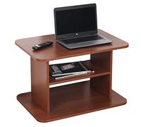 RICOO Table Basse Salon 69 x 45 x 50 cm WM094-ER Table d'appoint avec Rangement Chêne Marron Rustique -