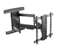 RICOO Support Murale TV 55-95" S7544-B (140-241cm) Suspendu Orientable Inclinable Support Écran Universel Accroche Moniteur VESA 400 x 400 Noir