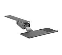 RICOO Tiroir à clavier Porte CZ0100 clavier ergonomique inclinable Plateau pour Clavier PC sourie Installation sous Bureau Montage sous