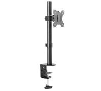 RICOO Support PC pour 1 écran TS2511 Orientable Inclinable Moniteur 13-30 Pouces (33-76cm) Fix ation de Bureau Pince de Table