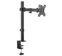 RICOO Support PC pour 1 écran TS2611 Orientable Inclinable Moniteur 13-32 Pouces (33-81cm) Fix ation de Bureau Pince de Table