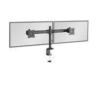 RICOO TS6211 Dual Support Écran PC 2 Écrans 13 17 19 22 24 27 Pouces Orientable Inclinable Rotatif Universel Fixation Bureau Pince de Table VESA 75x75 100x100