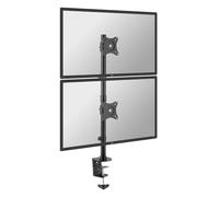 RICOO TS8511 Dual Support Écran PC 2 Écrans 13 17 19 22 24 27 Pouces Orientable Inclinable Rotatif Universel Fixation Bureau Pince de Table VESA 75x75 100x100