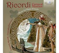 Ricordi: Carnaval Vénitien Music for Piano 4 Hands