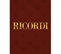 Ricordi Concerto in D Major for Violoncello Strings and Basso Continuo RV403 by Vivaldi Edited by Enzo Altobelli