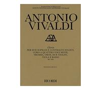 Ricordi Gloria RV589 (Critical Edition Score) Composed by Antonio Vivaldi