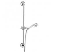 Ricordi Set de douche vintage avec barre de douche 60cm, Chrome (ZSAL010)