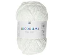 Pelote Ricorumi Nilli Nilli - la chenille polyester pour des amigurumis élégants 25 gr - Rico Design(...) - 01 Blanc 01 Blanc G