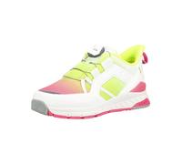 RICOSTA Baskets vert fluo / rose / blanc, Taille 33