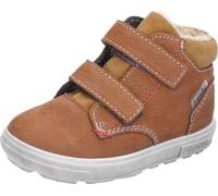 RICOSTA Boots ALEX de PEPINO pour les petits princes des glaces Fermeture velcro Cuir lisse Doublure en Laine Garçons Curry Marron Taille 28