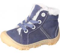 RICOSTA Boots hautes ELIA de PEPINO pour petits aventuriers Chaussures d'hiver à lacets doublées fourrure d'agneau garçons filles unisexe see bleu Taille 26